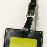 Givenchy  Parfumes Black Soft Leather Buckle Luggage Tag Travel New Vacation Photo 2