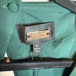 Alexia Admor NWT  Wide-Leg Satin Jumpsuit Dark Green Photo 4