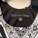 Three Pink Hearts  floral chevron halter maxi dress Photo 6