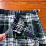 O’Neil of Dublin Dress Gordon Dress Tartan Kilt 100% Wool Back Pleated Skirt 💚🎀 Blue Size 12 Photo 10