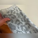 Talbots Gray Print Cardigan Sweater Coat Open Front Acrylic Nylon Blend Size X Photo 5