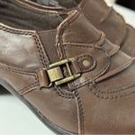 Earth Origins Roxanne Brown Leather Clogs Size 8.5M Photo 6