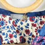 MATTA 100% cotton beautiful blue quilted midi dress NWT Size XS Photo 6