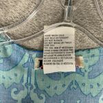 R&K Originals Dress Women 10 Blue Geometric Stripe Midi Dress Vacation Colorful Photo 6