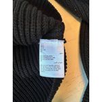 INC  Women's Small Deep‎ Black Pullover Embellished Knitted Vneck Sweater Nwt Photo 2