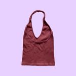 Old Navy Urban Outfitters Burgundy halter top, great for a night out 🔥 Photo 1