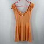 l*space L* Sirena Dress Size Small Mini Ribbed Cantaloupe Beach Resort Vacation Photo 3
