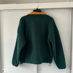 Green & Yellow Fleece Pull Over Photo 3