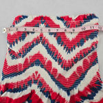 No Boundaries  Red Smock Ruffle Tube Swim Sports Bra Beach Bikini Top M Medium Photo 2