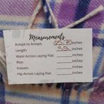 Xirena Womens Austyn Jacket Multicolor Purple Plaid Open Fringe Collar L New Size L Photo 9