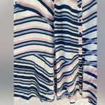 Anthropologie  Yumi Kim Bermuda Hyde Pretty Chic Blue/Pink Stripe Maxi Skirt; M Photo 1