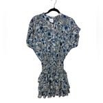 MISA Los Angeles Misa Eloisa Dress In Indigo Blooms Size Large Photo 1