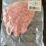 Free People HAH Don’t Cross Me Halter Bra Lace Dusty Rose Women’s Medium Photo 7