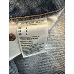 American Eagle  Comfort Stretch Tom Girl Distressed Light Wash Jean Shorts Sz 4 Photo 7