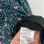 Urban Outfitters Pins & Needles Large Green, Pink Wrap V-Neck Halter Dress Photo 9