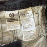 Levi's  PREMIUM Black Denim Jean Shorts Size 33 Button Fly Photo 8