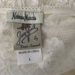 Vintage 80s Neiman Marcus Jonquil by Diane Samandi Bridal Nightgown L Cream Lace Size L Photo 9