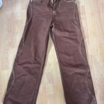 ZARA Brown Jeans Photo 0