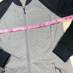 The North Face  Womens Gray Black Quilted Full Zip Jacket Coat Small S Photo 7