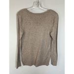 Old Navy  Women's Pullover Sweater Soft Knit Scoop Neck Long Sleeve Brown XS Photo 4