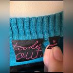 Take Out Women’s Blue Buttoned Cardigan Sweater Sz Medium 100% Cotton Casual Y2K Photo 1