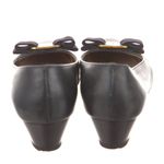 Salvatore Ferragamo Vintage Vara Leather Pump Heels Photo 3