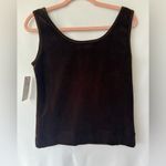 Dana Buchman Velvet Hazelnut Tank by  Medium. New! $118 msrp. Ombre stripe detail Photo 8