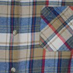 Field & Stream 100% Cotton Plaid Flannel Button Up Shirt Ladies' XL Photo 4