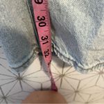 American Eagle  Light Wash Cross Waist Jean Photo 3