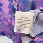 Decree Vintage Y2K Sheer Pastel Watercolor Long Sleeve Blouse Flowy Ethereal XL Photo 4