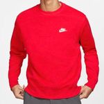 Nike Red Hoodie Pullover Sweatshirt Photo 0