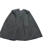Torrid  Marled Knit Faux Leather Trim Cape Grey, OS New Photo 7