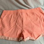 No Boundaries  Pink and Orange Shorts with Color-Block Design Photo 4