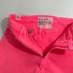 Frank‎ & Eileen Sligo Neon Pink Skinny Jeans Italian Power Denim Size 31 Photo 2