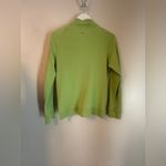 GREG NORMAN Women's Full Zip Green Shirt Golf Athletic Pickleball Tennis Small Photo 4