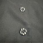 EXPRESS Vintage Black and White Striped Women's Pantsuit with Button-Up Vest Photo 14