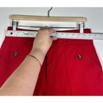 Flamingo  Red Skinny Trouser Pants Size Large Photo 3