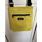KAVU Keep Along Cross Body Bag Rope Swing Canvas Travel Yellow Adjustable Strap Photo 2