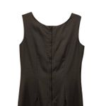 Oleg Cassini  Womens Dress Size 10 Black Elegant Sheath Vintage Old‎ Money Event Photo 3