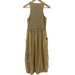 Anthropologie Daily Practice by  Be Bold Racerback Twofer Dress Moss‎ Size Medium Photo 4