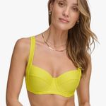 DKNY NWT underwire bikini top + high waist bott bikini bottoms S Photo 1