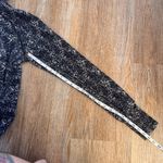 Lululemon Scuba Zip Up Hoodie II Size 8 Space Dye Black Purple White Athleasure Photo 6