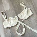 Monday Swimwear Top cala roja underwire womens Cream (size VVV) beach minimalist Photo 1