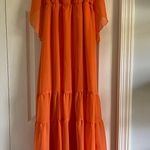 Orange Maxi Dress Photo 0