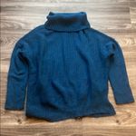 Faded Glory  Navy Cowl Neck Sweater. Size Large (12-14) Photo 6