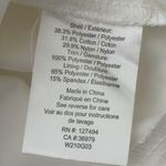 Heartloom Cammie Sleeveless Lace Mini Dress Tulip Hem Eggshell White Size Small Photo 13