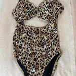Target  One-Piece Swimsuit Cheetah Print Photo 0