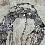 White House | Black Market Multi-Strand Pearl and Silver Necklace Set of 3 Photo 8