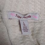 Free People Juicy Long Sleeve Top Stone Cold Cowlneck Crossover Oversized L New Photo 5