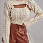 SheIn 2 Piece Knit Sweater Tank Top Set Photo 0